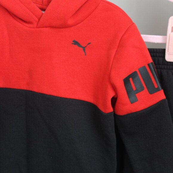 Puma 2 pc set baby toddler hoodie and pants - Picture 3 of 5